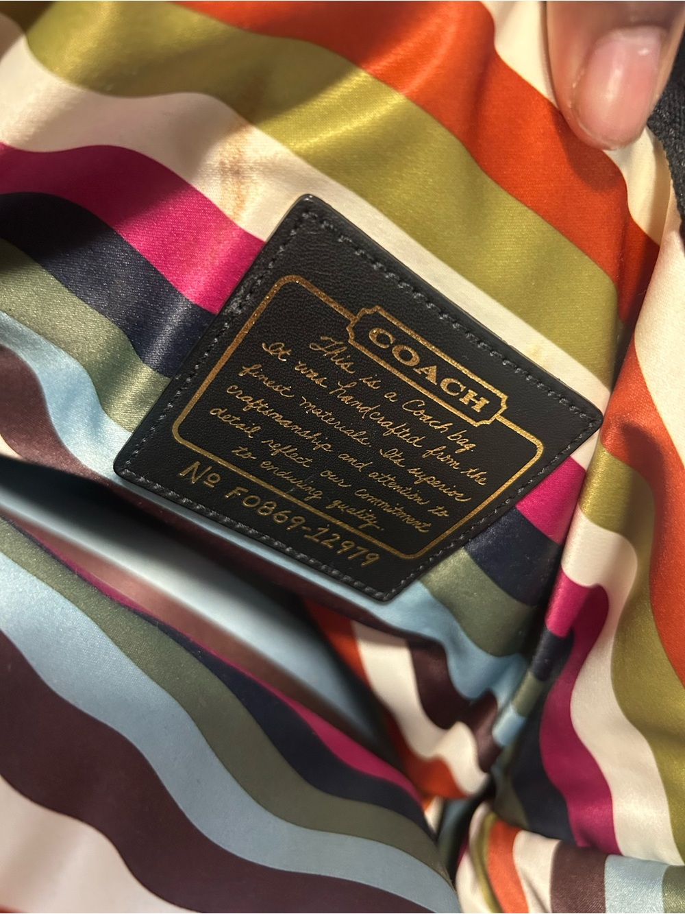 Coach Black Signature Canvas Convertible Messenger Brief - Picture 3 of 6